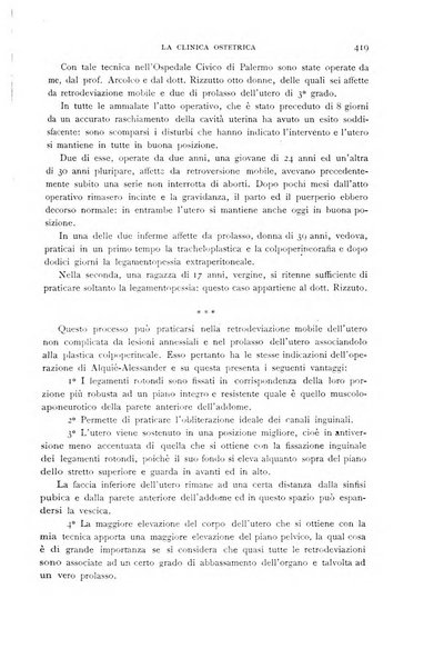 La clinica ostetrica rivista di ostetricia, ginecologia e pediatria. - A. 1, n. 1 (1899)-a. 40, n. 12 (dic. 1938)