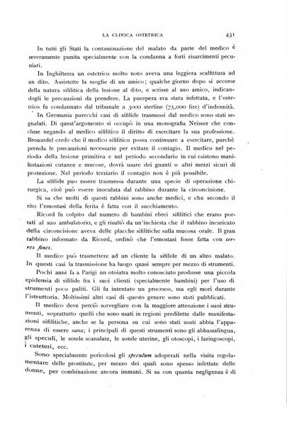 La clinica ostetrica rivista di ostetricia, ginecologia e pediatria. - A. 1, n. 1 (1899)-a. 40, n. 12 (dic. 1938)