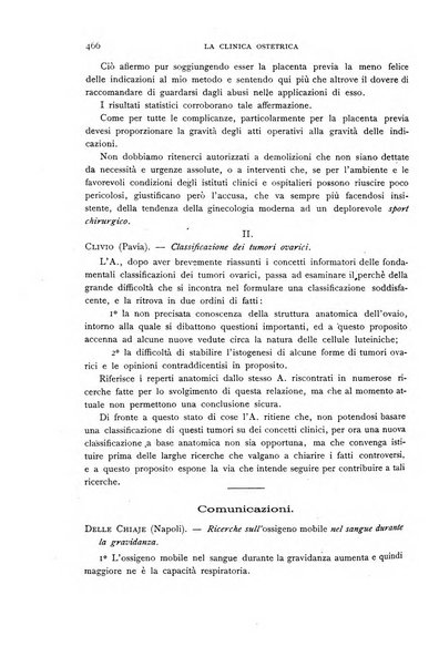 La clinica ostetrica rivista di ostetricia, ginecologia e pediatria. - A. 1, n. 1 (1899)-a. 40, n. 12 (dic. 1938)