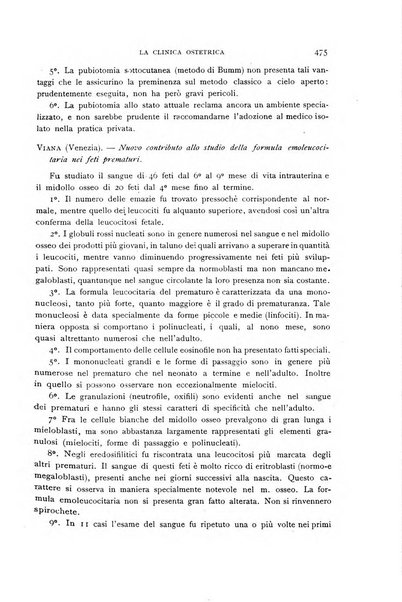 La clinica ostetrica rivista di ostetricia, ginecologia e pediatria. - A. 1, n. 1 (1899)-a. 40, n. 12 (dic. 1938)