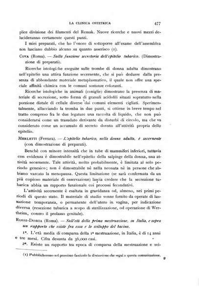 La clinica ostetrica rivista di ostetricia, ginecologia e pediatria. - A. 1, n. 1 (1899)-a. 40, n. 12 (dic. 1938)