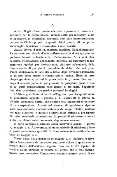 La clinica ostetrica rivista di ostetricia, ginecologia e pediatria. - A. 1, n. 1 (1899)-a. 40, n. 12 (dic. 1938)