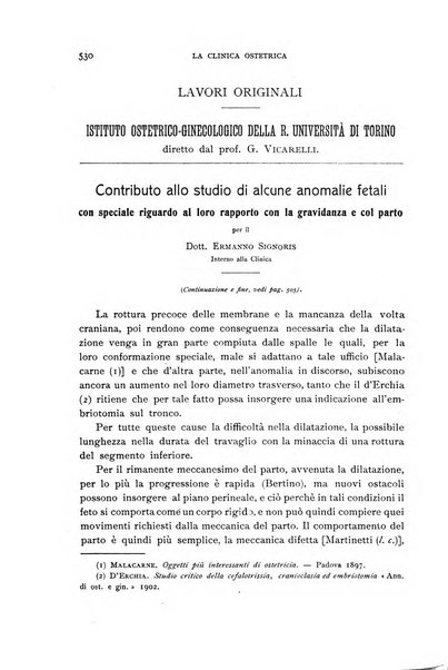 La clinica ostetrica rivista di ostetricia, ginecologia e pediatria. - A. 1, n. 1 (1899)-a. 40, n. 12 (dic. 1938)