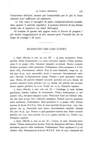 La clinica ostetrica rivista di ostetricia, ginecologia e pediatria. - A. 1, n. 1 (1899)-a. 40, n. 12 (dic. 1938)