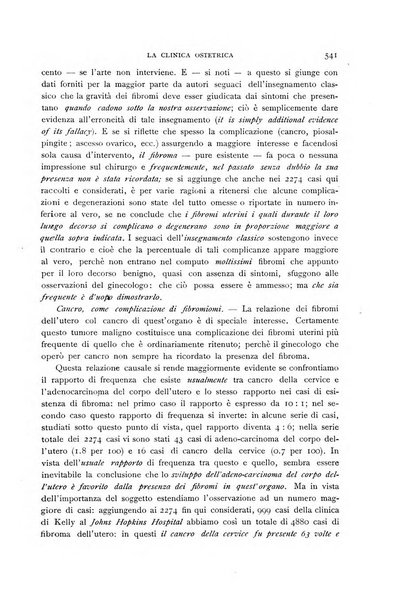 La clinica ostetrica rivista di ostetricia, ginecologia e pediatria. - A. 1, n. 1 (1899)-a. 40, n. 12 (dic. 1938)