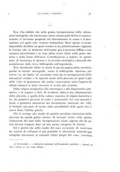 La clinica ostetrica rivista di ostetricia, ginecologia e pediatria. - A. 1, n. 1 (1899)-a. 40, n. 12 (dic. 1938)