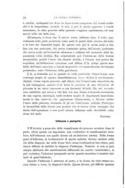 La clinica ostetrica rivista di ostetricia, ginecologia e pediatria. - A. 1, n. 1 (1899)-a. 40, n. 12 (dic. 1938)