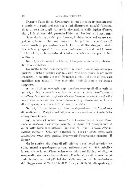 La clinica ostetrica rivista di ostetricia, ginecologia e pediatria. - A. 1, n. 1 (1899)-a. 40, n. 12 (dic. 1938)