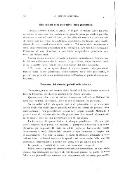 La clinica ostetrica rivista di ostetricia, ginecologia e pediatria. - A. 1, n. 1 (1899)-a. 40, n. 12 (dic. 1938)