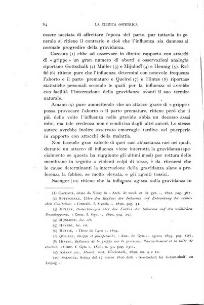 La clinica ostetrica rivista di ostetricia, ginecologia e pediatria. - A. 1, n. 1 (1899)-a. 40, n. 12 (dic. 1938)