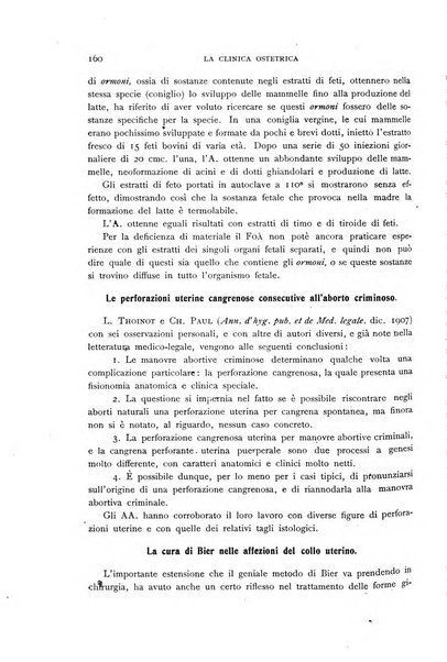 La clinica ostetrica rivista di ostetricia, ginecologia e pediatria. - A. 1, n. 1 (1899)-a. 40, n. 12 (dic. 1938)