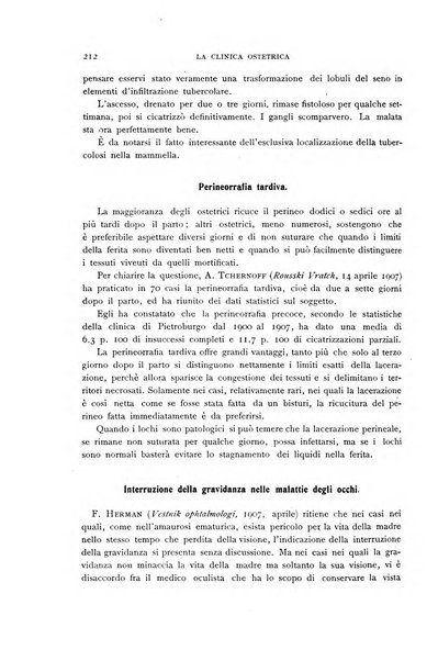 La clinica ostetrica rivista di ostetricia, ginecologia e pediatria. - A. 1, n. 1 (1899)-a. 40, n. 12 (dic. 1938)