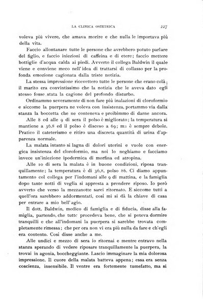 La clinica ostetrica rivista di ostetricia, ginecologia e pediatria. - A. 1, n. 1 (1899)-a. 40, n. 12 (dic. 1938)