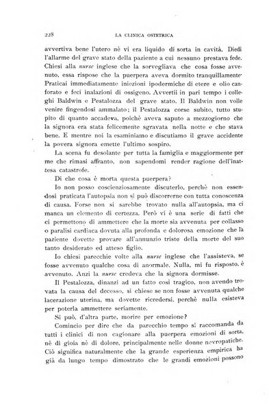 La clinica ostetrica rivista di ostetricia, ginecologia e pediatria. - A. 1, n. 1 (1899)-a. 40, n. 12 (dic. 1938)