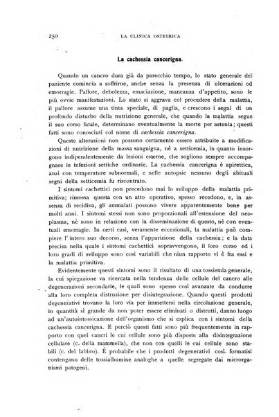 La clinica ostetrica rivista di ostetricia, ginecologia e pediatria. - A. 1, n. 1 (1899)-a. 40, n. 12 (dic. 1938)