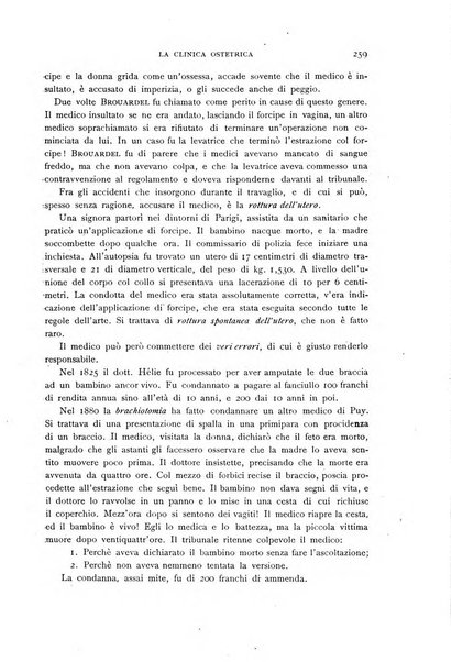 La clinica ostetrica rivista di ostetricia, ginecologia e pediatria. - A. 1, n. 1 (1899)-a. 40, n. 12 (dic. 1938)