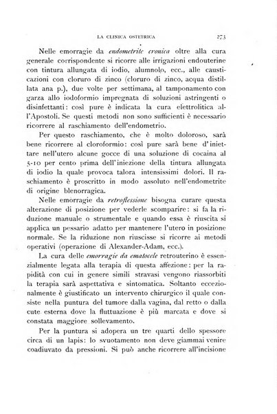 La clinica ostetrica rivista di ostetricia, ginecologia e pediatria. - A. 1, n. 1 (1899)-a. 40, n. 12 (dic. 1938)