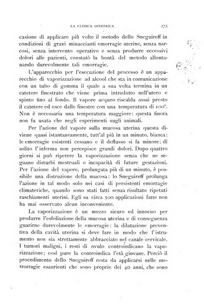 La clinica ostetrica rivista di ostetricia, ginecologia e pediatria. - A. 1, n. 1 (1899)-a. 40, n. 12 (dic. 1938)