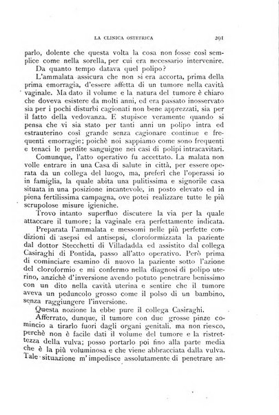 La clinica ostetrica rivista di ostetricia, ginecologia e pediatria. - A. 1, n. 1 (1899)-a. 40, n. 12 (dic. 1938)