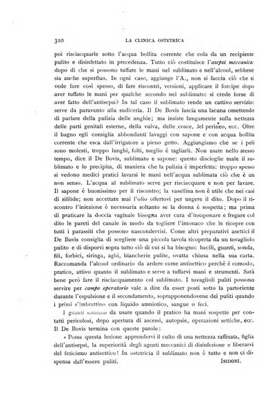 La clinica ostetrica rivista di ostetricia, ginecologia e pediatria. - A. 1, n. 1 (1899)-a. 40, n. 12 (dic. 1938)