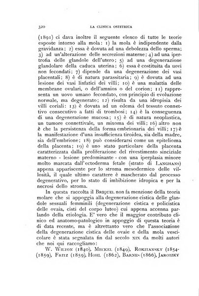 La clinica ostetrica rivista di ostetricia, ginecologia e pediatria. - A. 1, n. 1 (1899)-a. 40, n. 12 (dic. 1938)