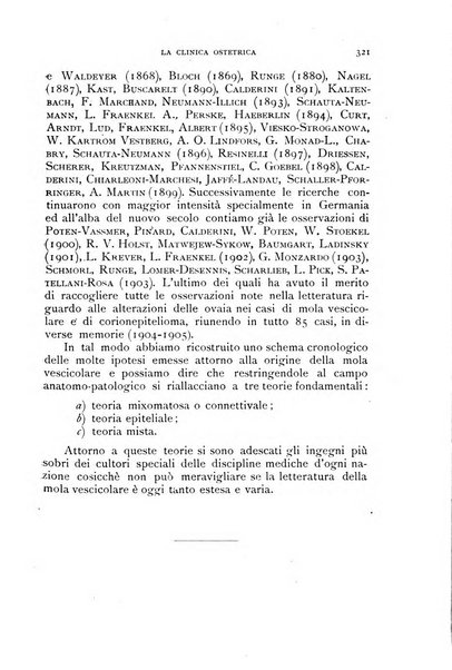 La clinica ostetrica rivista di ostetricia, ginecologia e pediatria. - A. 1, n. 1 (1899)-a. 40, n. 12 (dic. 1938)