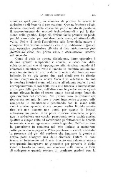 La clinica ostetrica rivista di ostetricia, ginecologia e pediatria. - A. 1, n. 1 (1899)-a. 40, n. 12 (dic. 1938)