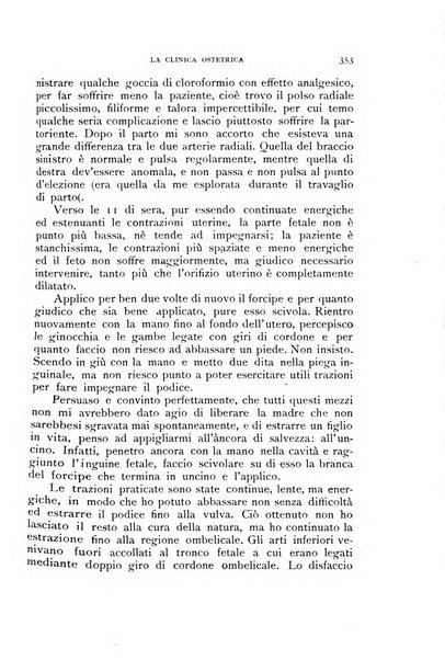 La clinica ostetrica rivista di ostetricia, ginecologia e pediatria. - A. 1, n. 1 (1899)-a. 40, n. 12 (dic. 1938)