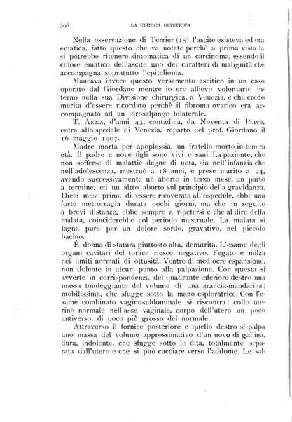 La clinica ostetrica rivista di ostetricia, ginecologia e pediatria. - A. 1, n. 1 (1899)-a. 40, n. 12 (dic. 1938)