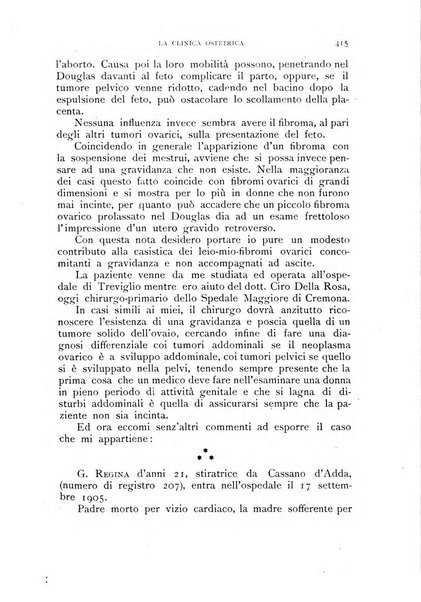 La clinica ostetrica rivista di ostetricia, ginecologia e pediatria. - A. 1, n. 1 (1899)-a. 40, n. 12 (dic. 1938)