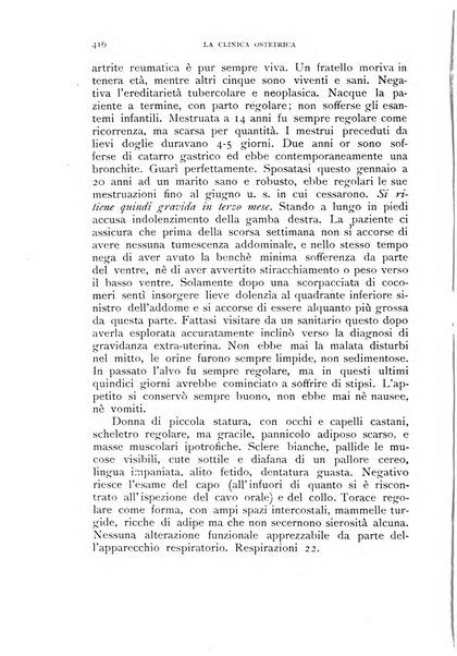 La clinica ostetrica rivista di ostetricia, ginecologia e pediatria. - A. 1, n. 1 (1899)-a. 40, n. 12 (dic. 1938)