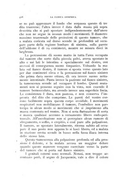 La clinica ostetrica rivista di ostetricia, ginecologia e pediatria. - A. 1, n. 1 (1899)-a. 40, n. 12 (dic. 1938)