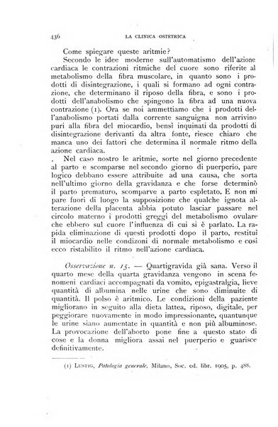 La clinica ostetrica rivista di ostetricia, ginecologia e pediatria. - A. 1, n. 1 (1899)-a. 40, n. 12 (dic. 1938)