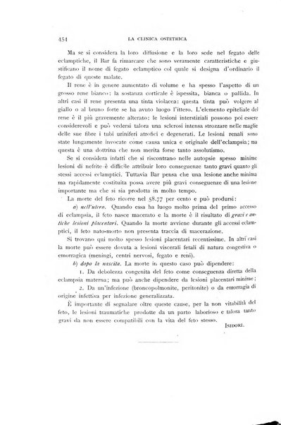 La clinica ostetrica rivista di ostetricia, ginecologia e pediatria. - A. 1, n. 1 (1899)-a. 40, n. 12 (dic. 1938)