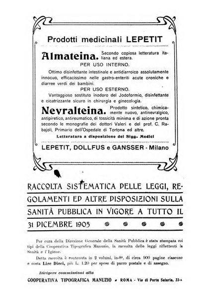 La clinica ostetrica rivista di ostetricia, ginecologia e pediatria. - A. 1, n. 1 (1899)-a. 40, n. 12 (dic. 1938)