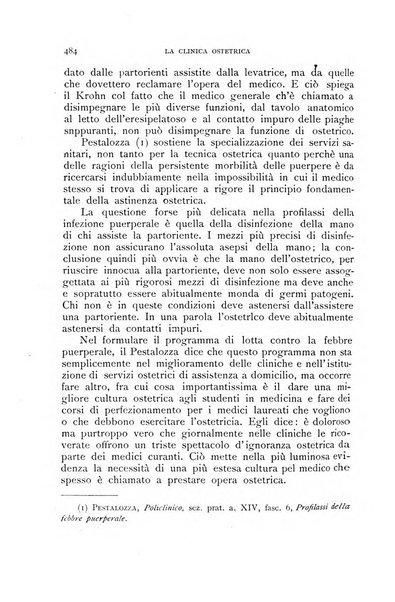 La clinica ostetrica rivista di ostetricia, ginecologia e pediatria. - A. 1, n. 1 (1899)-a. 40, n. 12 (dic. 1938)