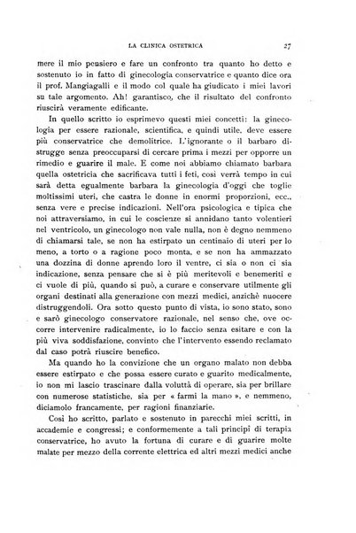 La clinica ostetrica rivista di ostetricia, ginecologia e pediatria. - A. 1, n. 1 (1899)-a. 40, n. 12 (dic. 1938)