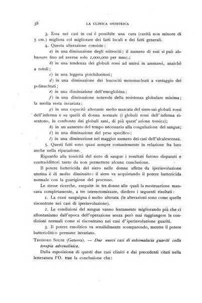 La clinica ostetrica rivista di ostetricia, ginecologia e pediatria. - A. 1, n. 1 (1899)-a. 40, n. 12 (dic. 1938)