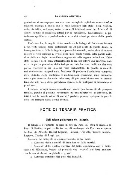 La clinica ostetrica rivista di ostetricia, ginecologia e pediatria. - A. 1, n. 1 (1899)-a. 40, n. 12 (dic. 1938)