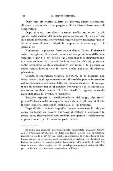 La clinica ostetrica rivista di ostetricia, ginecologia e pediatria. - A. 1, n. 1 (1899)-a. 40, n. 12 (dic. 1938)