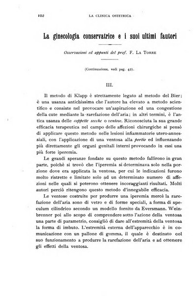 La clinica ostetrica rivista di ostetricia, ginecologia e pediatria. - A. 1, n. 1 (1899)-a. 40, n. 12 (dic. 1938)