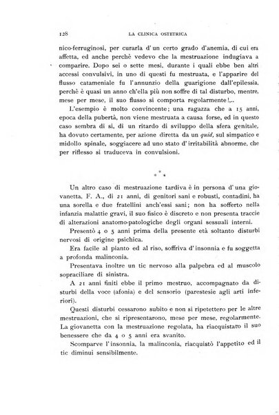 La clinica ostetrica rivista di ostetricia, ginecologia e pediatria. - A. 1, n. 1 (1899)-a. 40, n. 12 (dic. 1938)