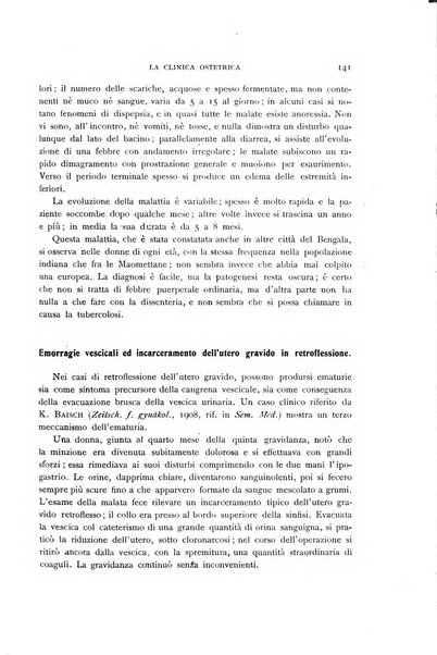 La clinica ostetrica rivista di ostetricia, ginecologia e pediatria. - A. 1, n. 1 (1899)-a. 40, n. 12 (dic. 1938)