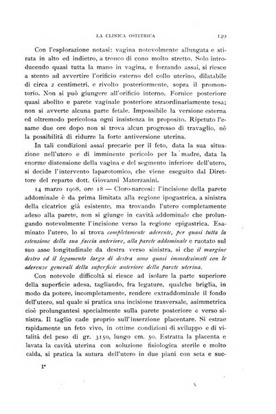 La clinica ostetrica rivista di ostetricia, ginecologia e pediatria. - A. 1, n. 1 (1899)-a. 40, n. 12 (dic. 1938)