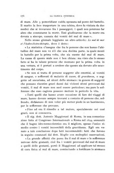 La clinica ostetrica rivista di ostetricia, ginecologia e pediatria. - A. 1, n. 1 (1899)-a. 40, n. 12 (dic. 1938)