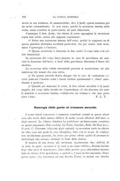 La clinica ostetrica rivista di ostetricia, ginecologia e pediatria. - A. 1, n. 1 (1899)-a. 40, n. 12 (dic. 1938)