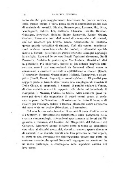 La clinica ostetrica rivista di ostetricia, ginecologia e pediatria. - A. 1, n. 1 (1899)-a. 40, n. 12 (dic. 1938)