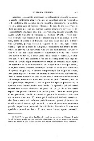 La clinica ostetrica rivista di ostetricia, ginecologia e pediatria. - A. 1, n. 1 (1899)-a. 40, n. 12 (dic. 1938)