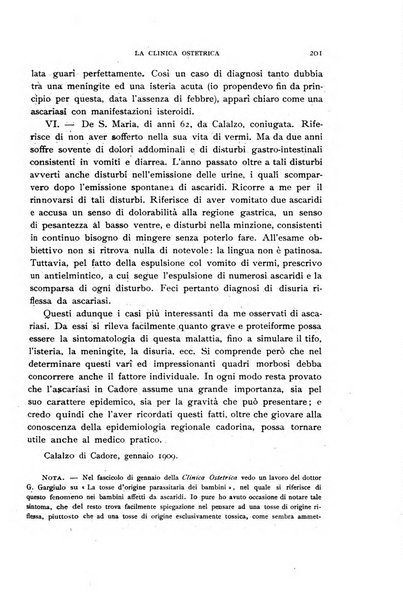 La clinica ostetrica rivista di ostetricia, ginecologia e pediatria. - A. 1, n. 1 (1899)-a. 40, n. 12 (dic. 1938)