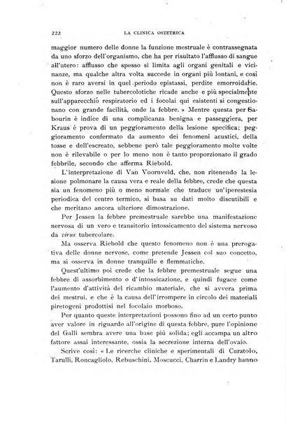 La clinica ostetrica rivista di ostetricia, ginecologia e pediatria. - A. 1, n. 1 (1899)-a. 40, n. 12 (dic. 1938)